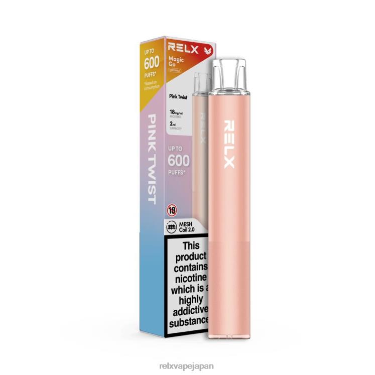 RELX Pods Japan - RELX MagicGo ガ600 4462V49 ピンクツイスト