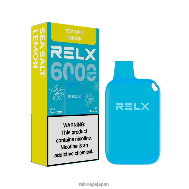 RELX Japan | 海塩レモン RELX Crush Pocket 6000氷 44L0J11