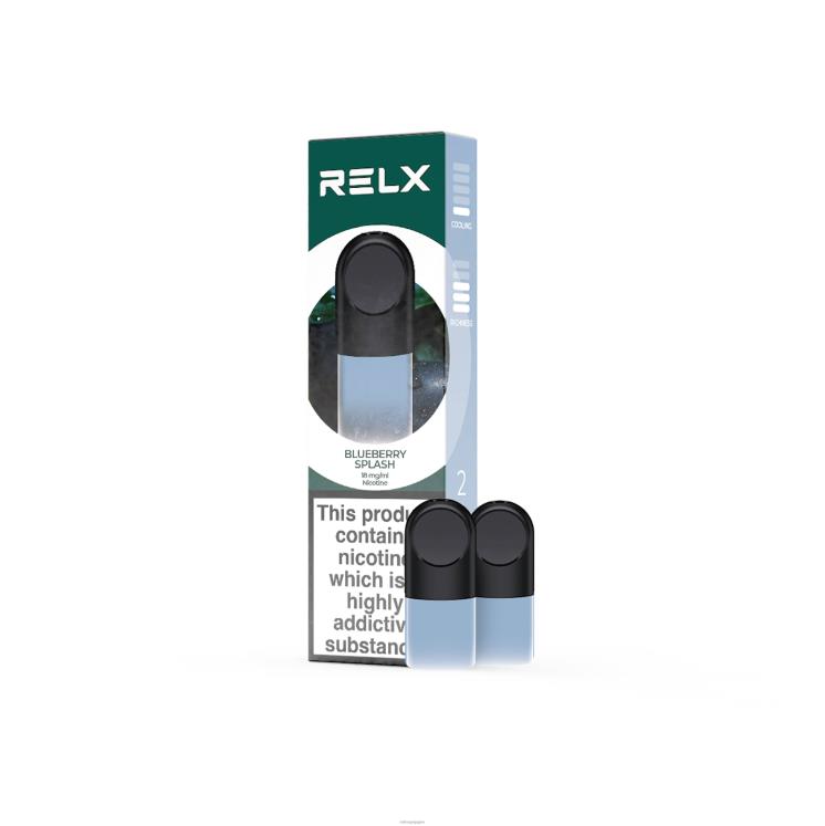 RELX 電子タバコ - RELX ポッド 4462V29 ブルーベリースプラッシュ