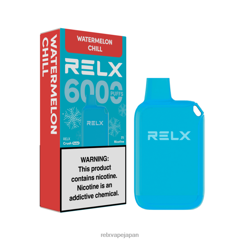 RELX シーシャ | スイカの冷たさ RELX Crush Pocket 6000氷 44L0J24