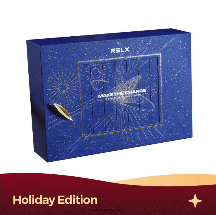 RELX Shop In Japan - RELX 新年のギフトボックス 4462V62 ブラックインフィニティ＋スイカアイス