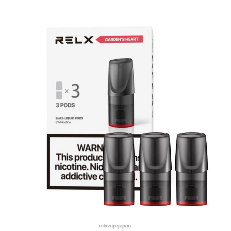 RELX Pods Japan Price - RELX Classic ポッド 4462V127 ガーデンズハート-イチゴ