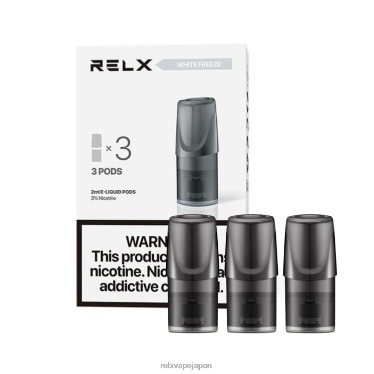 RELX Vape Japan - RELX Classic ポッド 4462V134 白い氷のようなスラッシュ