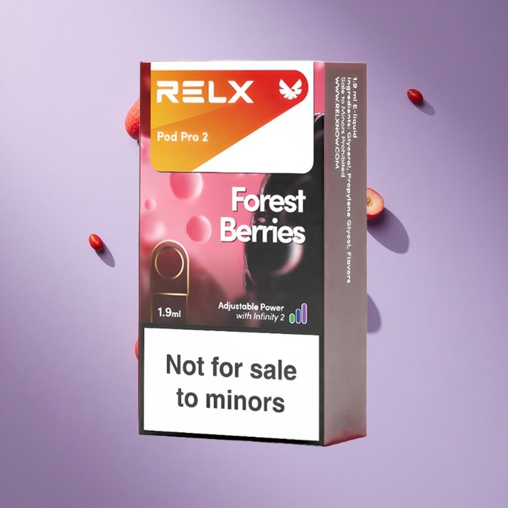 RELX Pod Pro 2 600パフス フォレストベリー 0%ニコチン vape wholesale Japan