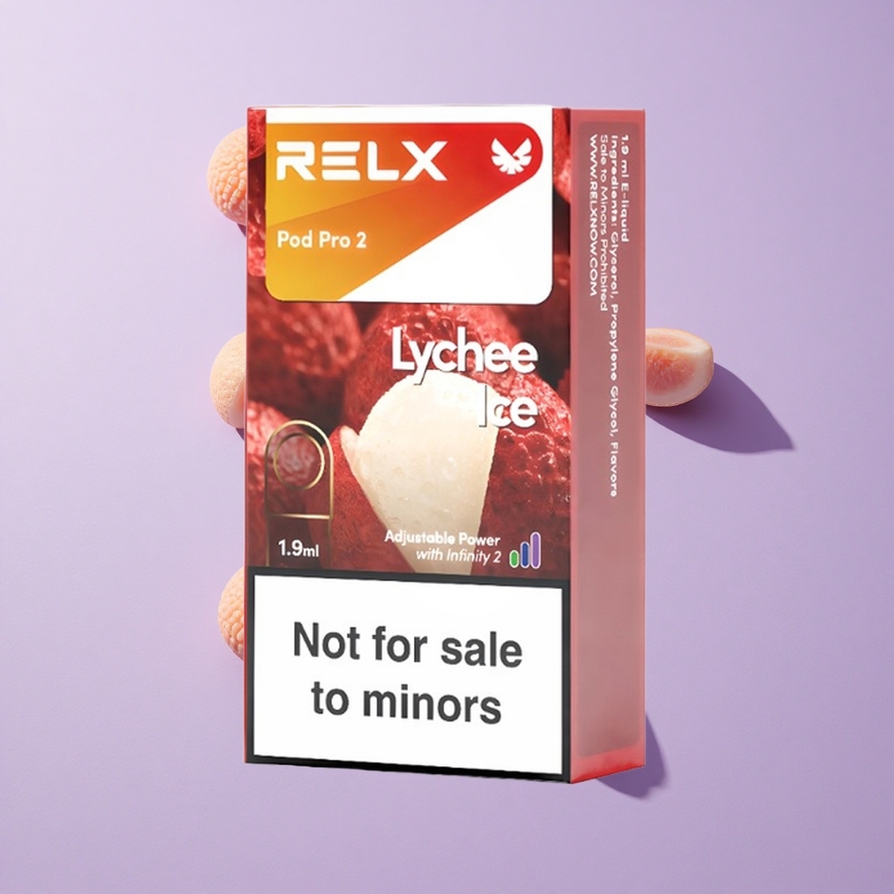 RELX Pod Pro 2 600パフス ライチアイス 0%ニコチン vape wholesale Japan