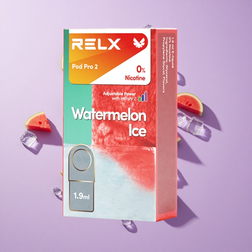RELX Pod Pro 2 600パフス スイカアイス 0%ニコチン vape wholesale Japan