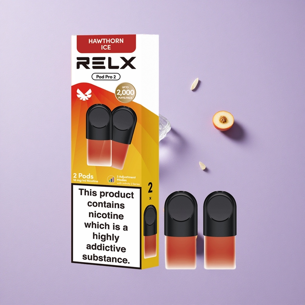RELX Pod Pro 2 600パフス サンザシアイス 1.8%ニコチン vape wholesale Japan