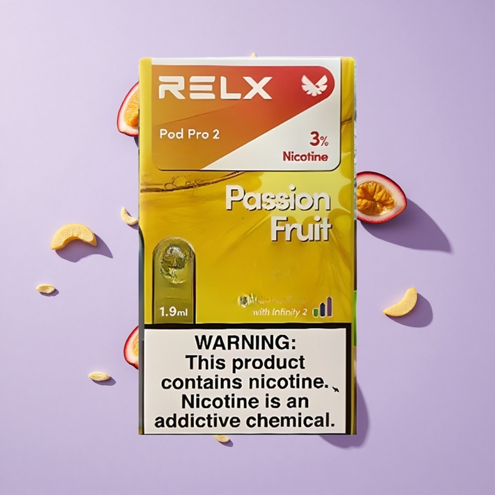 RELX Pod Pro 2 600パッフ パッションフルーツ 1.9ml 3電圧調整 vape wholesale Japan