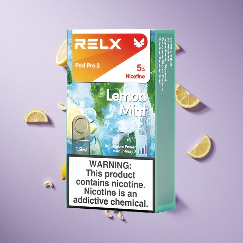 RELX Pod Pro 2 600パフス レモンミント 1.9ml vape wholesale Japan
