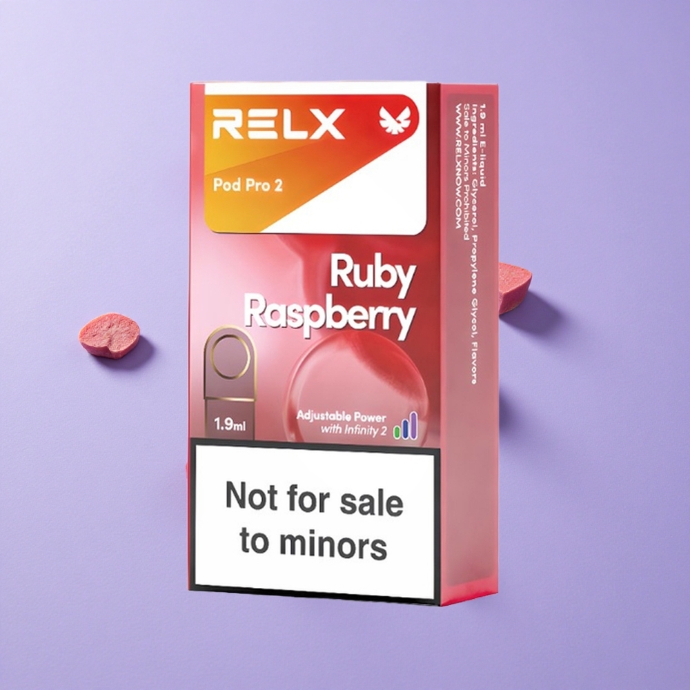 RELX Pod Pro 2 600パフス ブルーレーズンベリー vape wholesale Japan